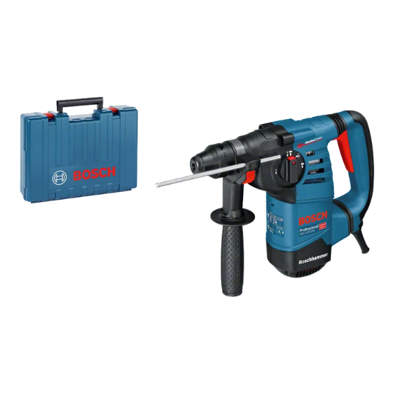 COFFRET MARTEAU PERFORATEUR SDS PLUS GBH 3-28 DRE PRO