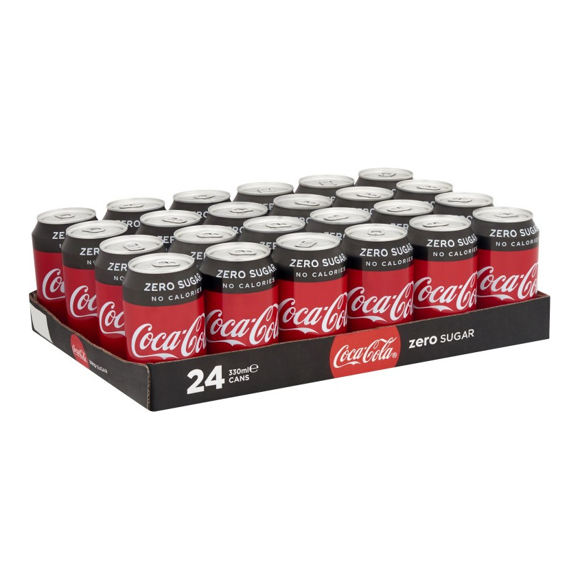 COCA COLA ZERO 33CL PLATEAU /24