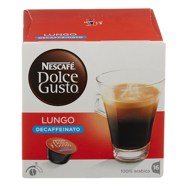 [CATCAF.065] DOLCE GUSTO LUNGO DECA 16 CUPS /6 BOITES