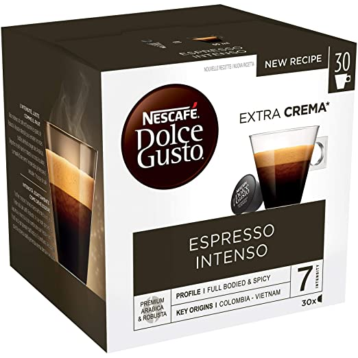 [CATCAF.070] DOLCE GUSTOESPRESSO INTENSO 16 CUPS /6 DOZEN