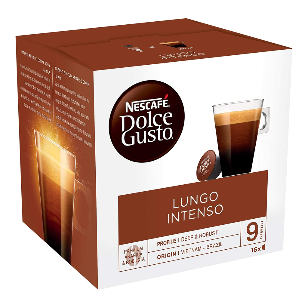 [CATCAF.075] DOLCE GUSTO LUNGO INTENSO /6 BOITES