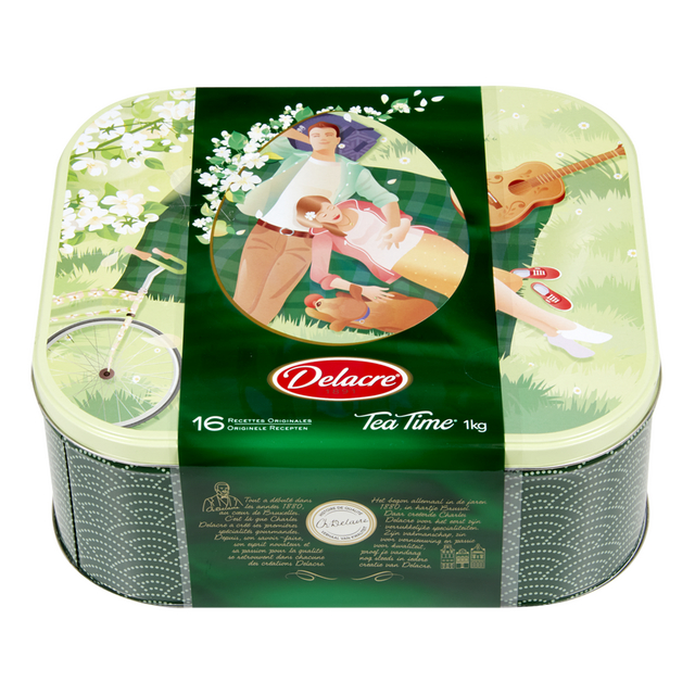 [CATCOL.001] KOEKJESDOOS DELACRE 1 KG