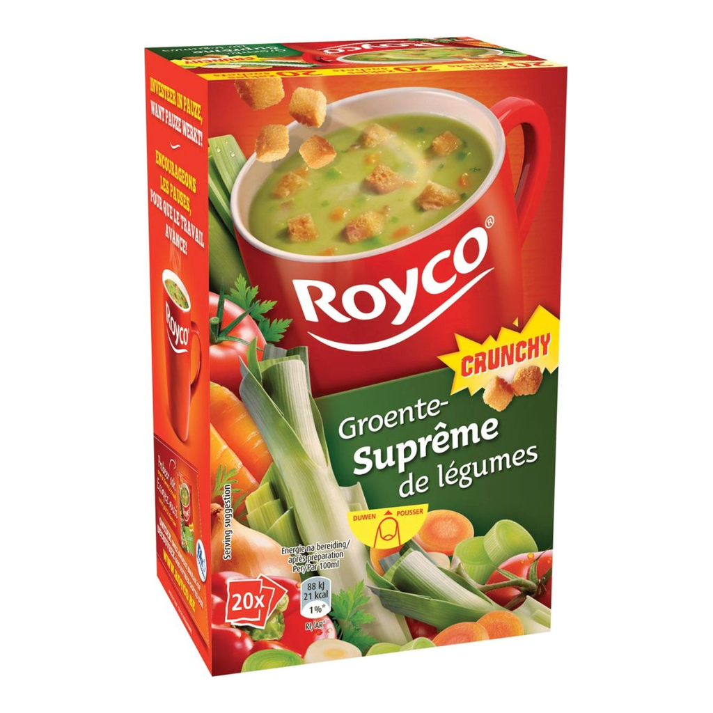[CATSOUP.040] ROYCO SOEP GROENTEN /20 2BOX