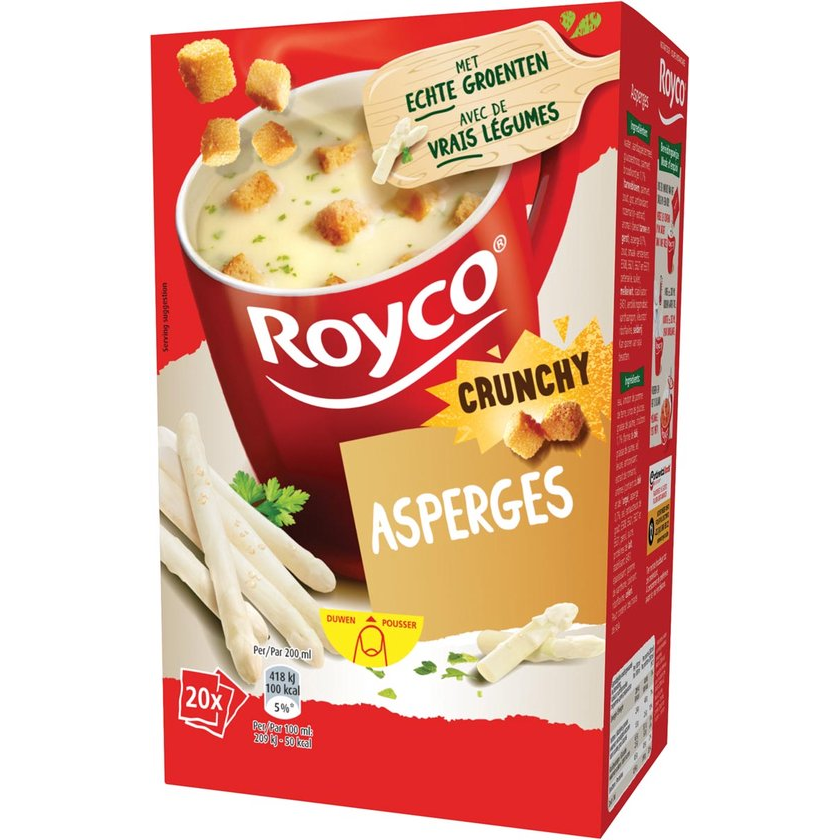 [CATSOUP.045] ROYCO SOEP ASPERGE CRUNCHY /20 /2BOX