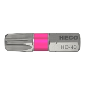 [COHECOVISHD40] EMBOUTS POUR VIS HECO TOPIX PLUS - HD-40 ROSE