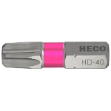EMBOUTS POUR VIS HECO TOPIX PLUS - HD-40 ROSE