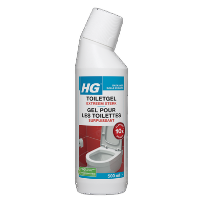 HG SUPER KRACHT TOILETREINIGER 500ML