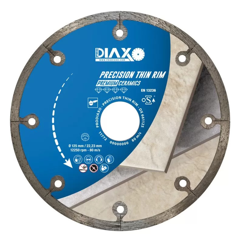 [LDDX661125] LAME DIAMANT PRECISION THIN RIM Ø 125X22.2MM