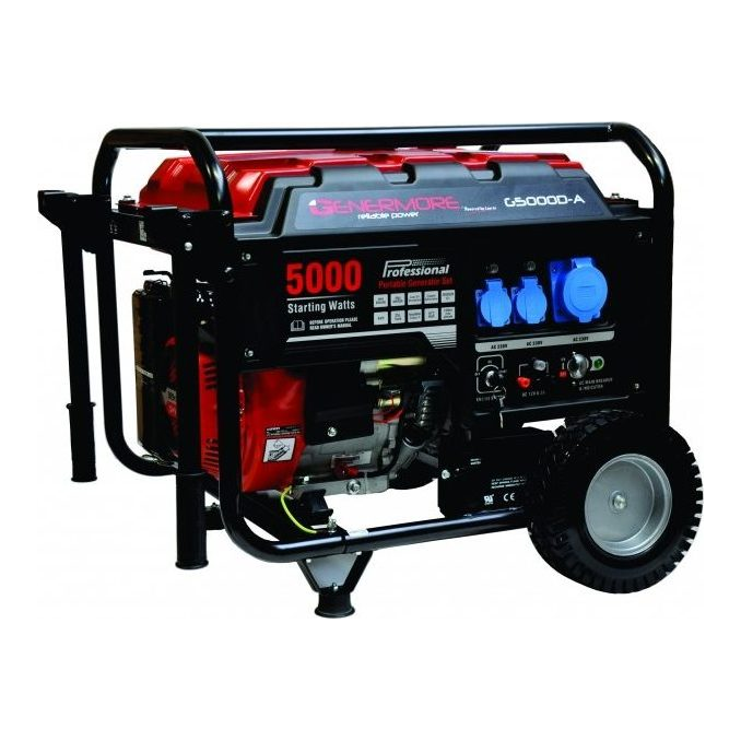 STROOMGENERATOR BENZINE G500D-A-4500W