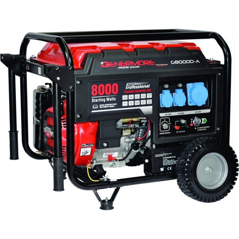 GROUPE ELECTROGENE ESSENCE G8000D-A 6500W