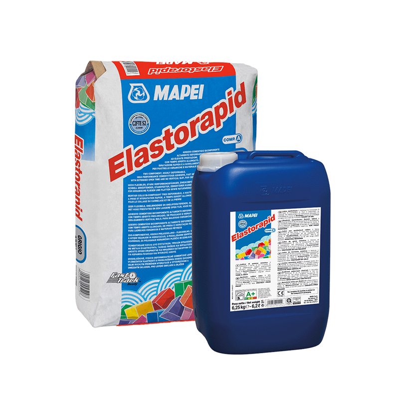 ELASTORAPID GRIS SAC (COMP A) + BIDON (COMP B) 31.25KG