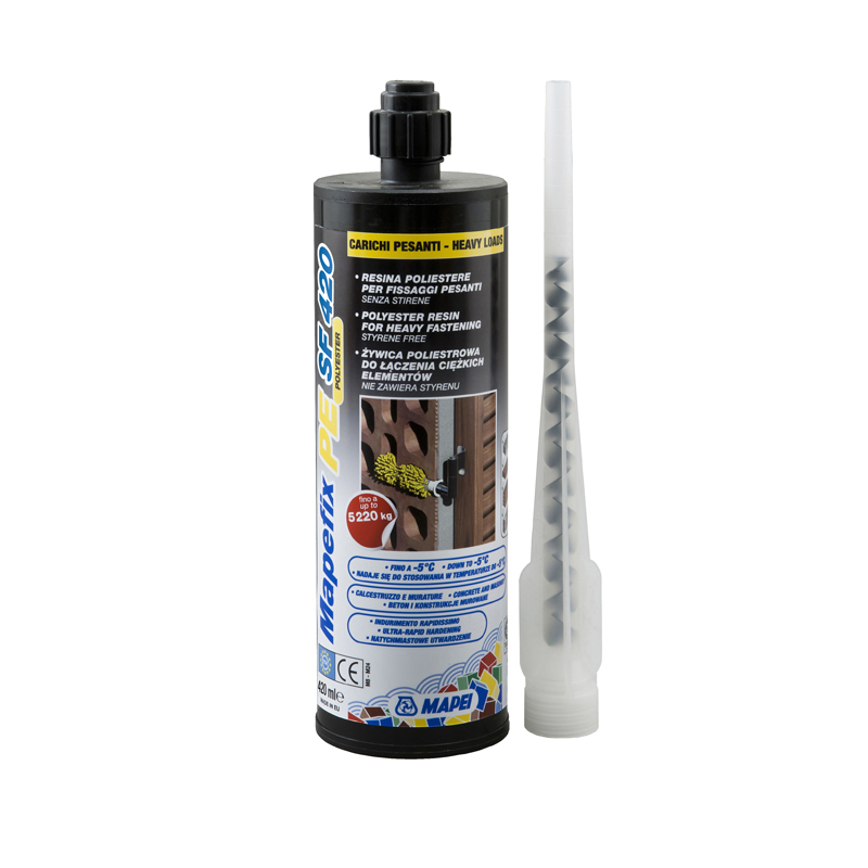 MAPEFIX PE SF 420 ML SCELLEMENT CHIMIQUE /1/12PC (42/P/504)