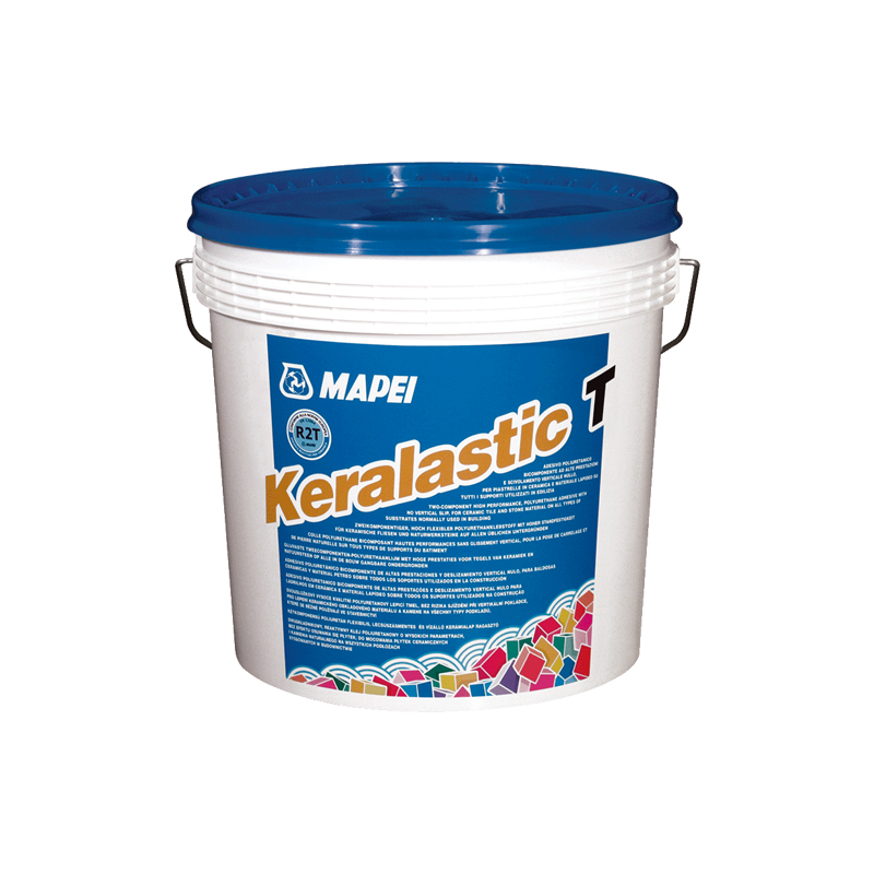 COLLE KERALASTIC T BLANCHE-GRISE 10KG 1/48PAL