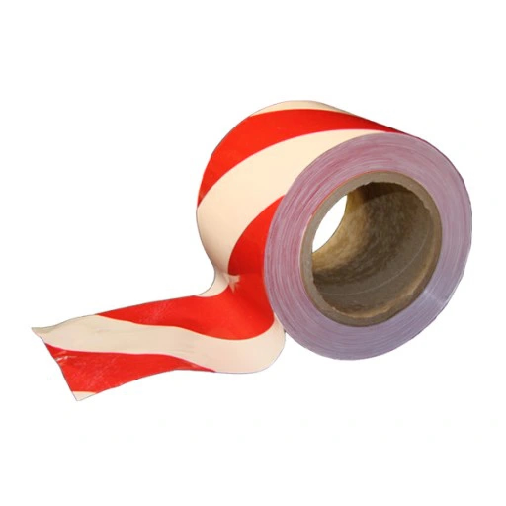 BANDE DE SIGNALISATION ROUGE/BLANC 500M /10