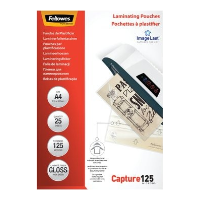 COUVERTURE DE LAMINATION FELLOWES A4 125