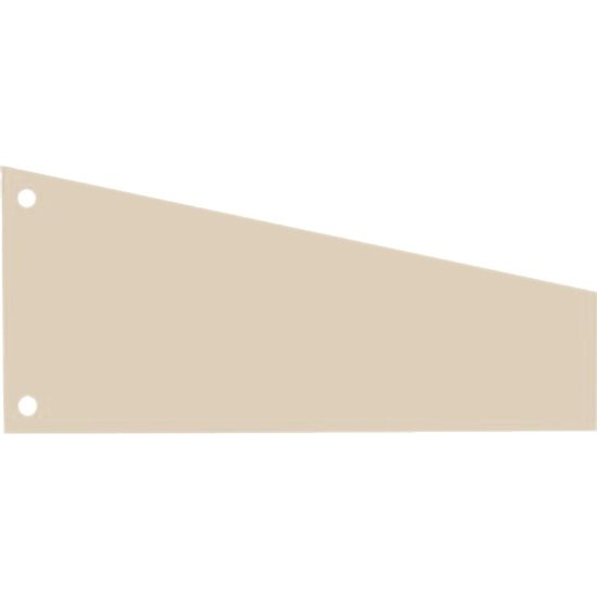 [OFFIC.078] SCHEIDINGSSTROOK ELBA TRAPEZIUM 240X105/ 55MM 190GR CHAMOIS