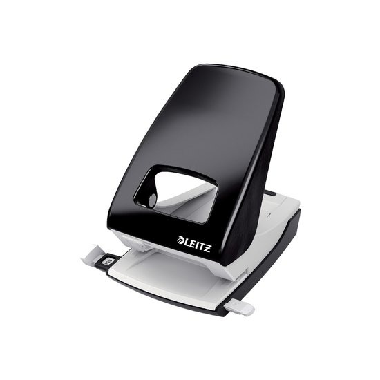[OFFIC.084] PERFORATOR LEITZ NEXXT 5138 2-GAATS 40 VEL ZWART