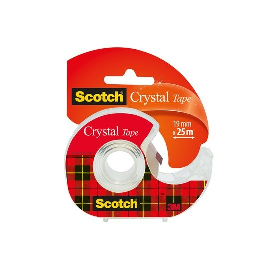 RUBAN ADHÉSIF SCOTCH 600 19MMX25M CRISTA