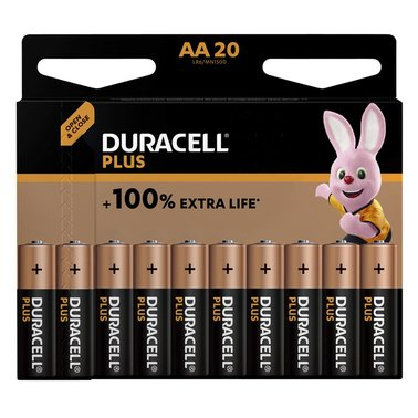 [OFFIC.095] BATTERIJ DURACELL PLUS 16XAA