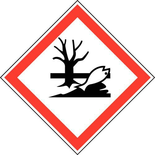 [OFFIC.174] PICTOGRAM :SCHADELIJK VOOR HET AQUATISCH MILIEU - PP 150 MM