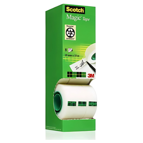 [OFFIC.194] PLAKBAND ONZICHTBAAR SCOTCH MAGIC 810 19MMX33M /8