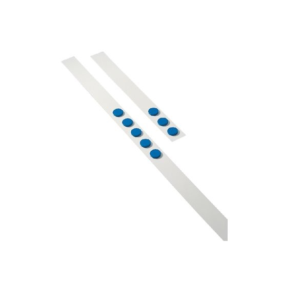 BANDE MURAL DESQ 100CM AVEC 5 AIMANTS BLEUS 32MM
