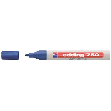 VILTSTIFT EDDING 750 LAKMARKER ROND 2-4 MM BLAUW
