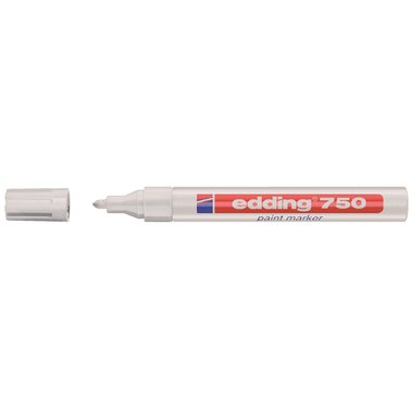 MARQUEUR EDDING 750 PEINTURE ROND 2-4 MM BLANC