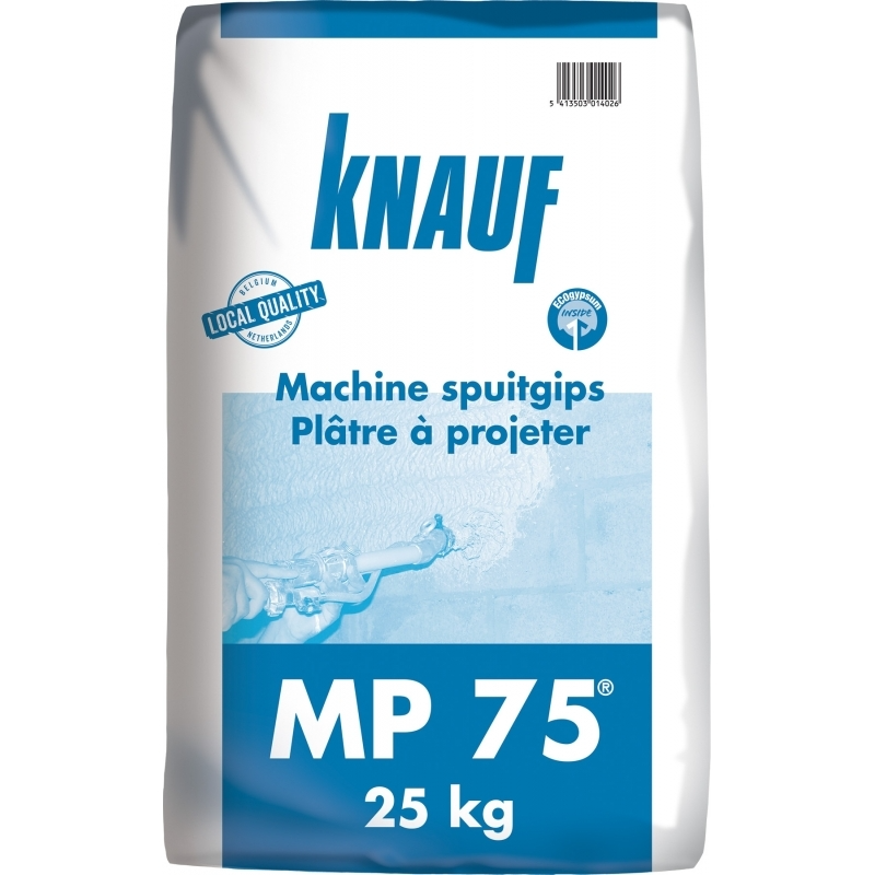 [OURMP75] KNAUF MP 75 MACHINE SPUITGIPS 25KG