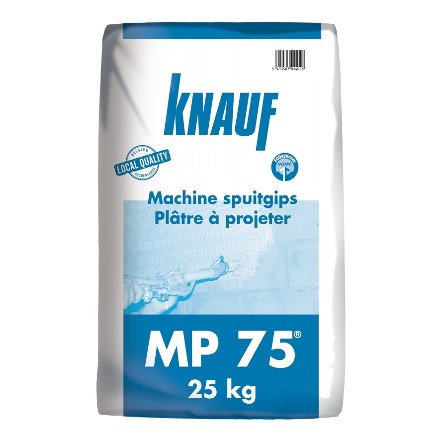 KNAUF MP 75 PLATRE A PROJECTER 25KG