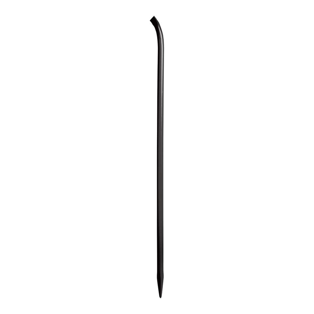 BARRE À MINE, SECTION RONDE Ø 30 MM POINTE/BURIN COURBE 1500 MM