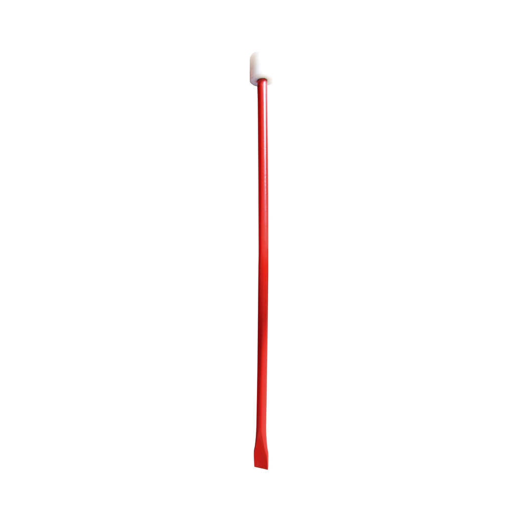BARRE À MINE, SECTION RONDE Ø 28 MM AVEC BOUTON NYLON 1250 MM