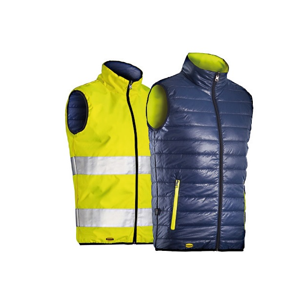 BODY REVERSIBLE BLEU-JAUNE FLUO