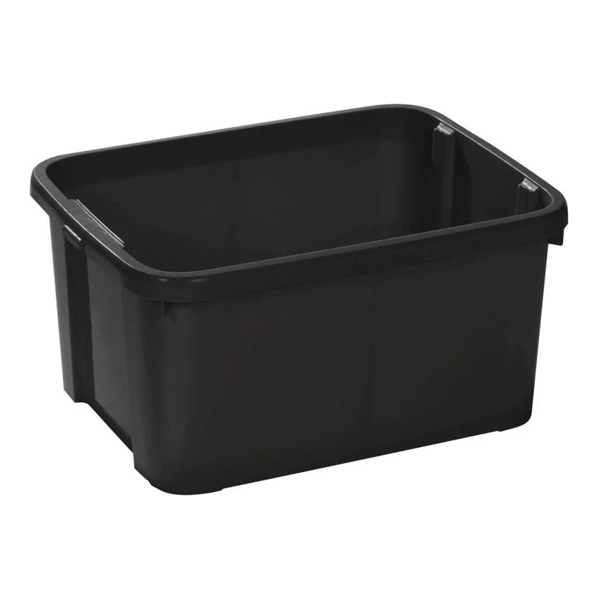 [PMBOX.001] BOX PP ZWART 26L 400X300X295 MM