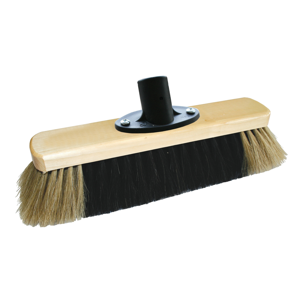 BROSSE DOUCE DE MENAGE SANS MANCHE 30CM