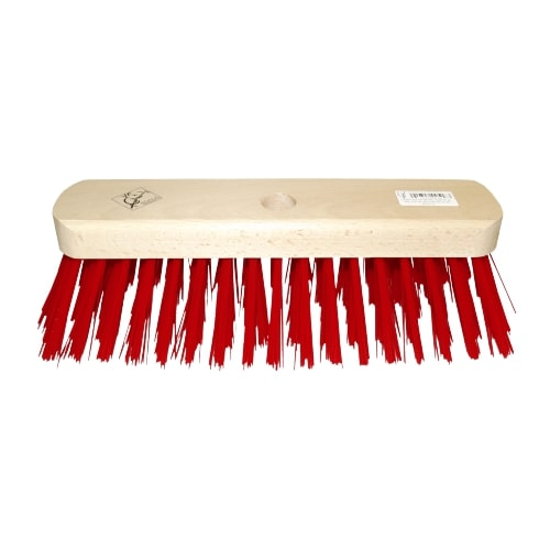 BROSSE DE RUE ROUGE 29 CM