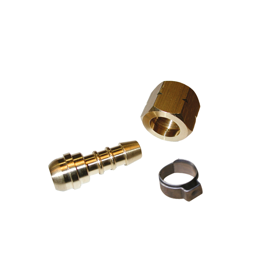 [PMBRU.040] KIT TETINE + ECROU 3/8G DIA Ø8MM (PRIX PAR PAIR)