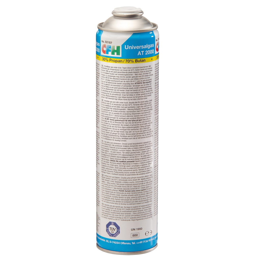 [PMBRULGAZ.015] CARTOUCHE DE GAZ AT 2000 - 70% BUTANE + 30% PROPANE 330GR