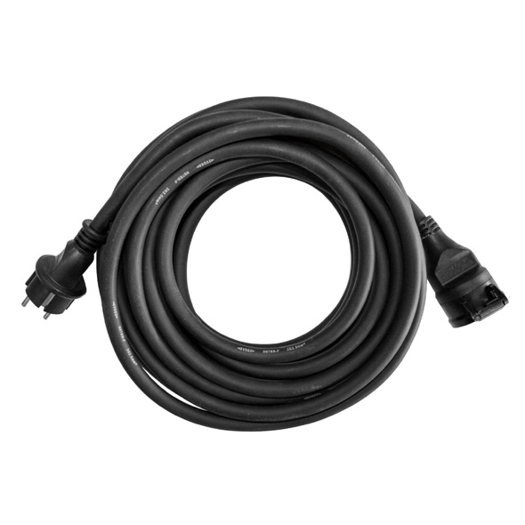 RALLONGE NEOPRENE 3X2,5 25M + PRISE 220 V-16A