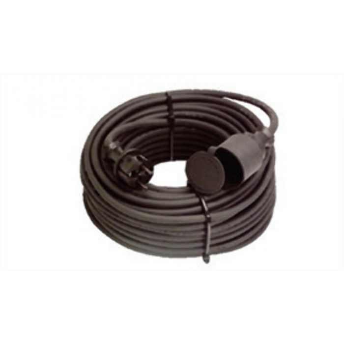 RALLONGE NEOPRENE 3X2,5 10M + PRISE 220 V-16A