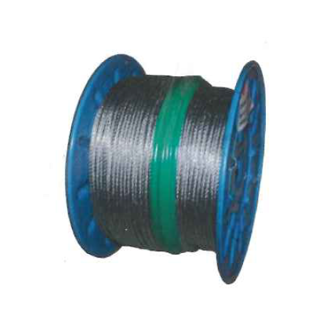 CABLE ACIER NYLON COUV 4X3MM/100M