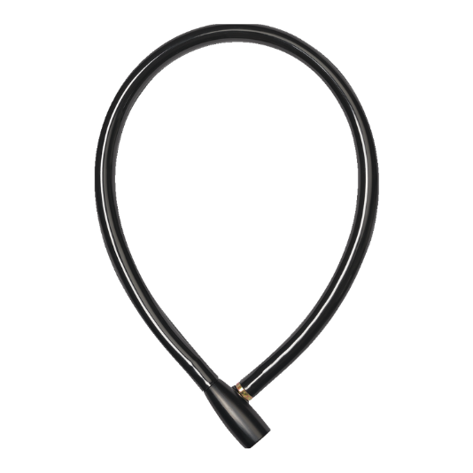 [PMCADABU.075] CABLE ANTI-VOL 6MM CLE NOIR 1/12