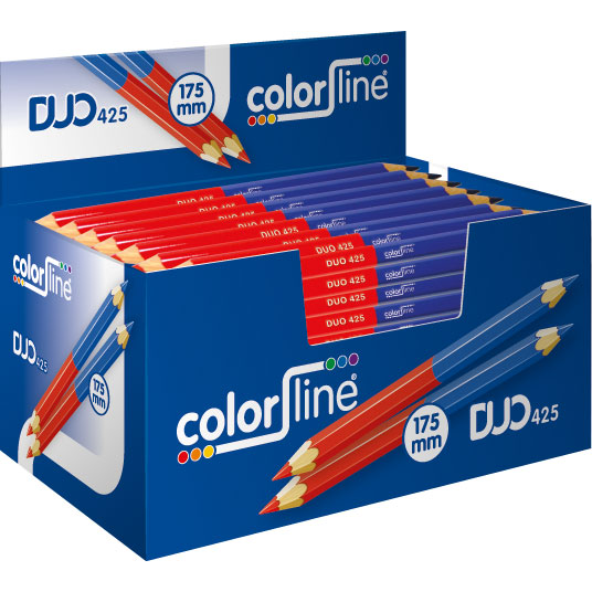 [PMCRMA.040] SCHRIJNWERKERPOTLOOD ROOD-BLAUW 1/100