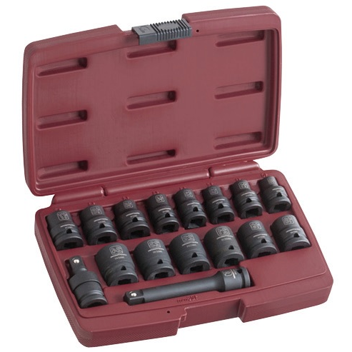 [PMDOA.030] COFFRET CLES DOUILLE PNEUMATIQUE 10-24MM