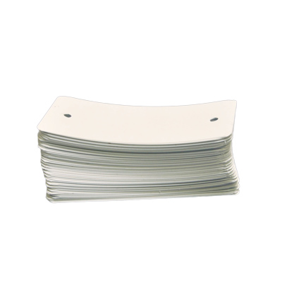 [PMET.010/100] WITTE ETIKETTE 65X100MM/0.2MM/100P
