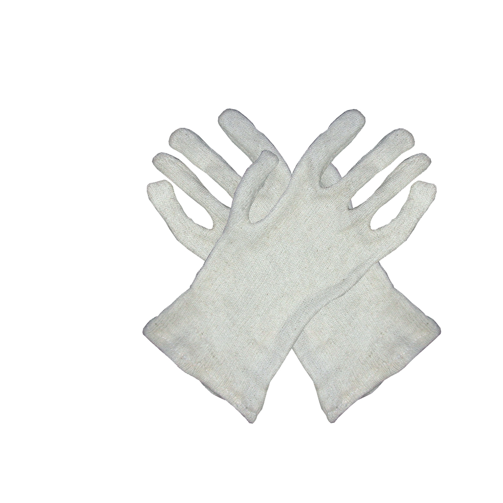 GANTS DE SÉCURITÉ EN COTON INTERLOCK H25 AVEC MANCHETTE 10 - 1/12/240