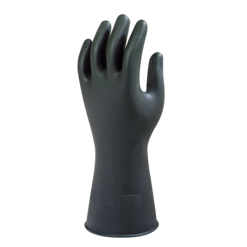 GANTS CAOUTCHOUC NOIR