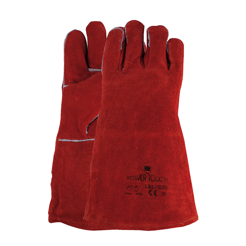 [PMGACUSO] SOLDEERHANDSCHOENEN LEDER