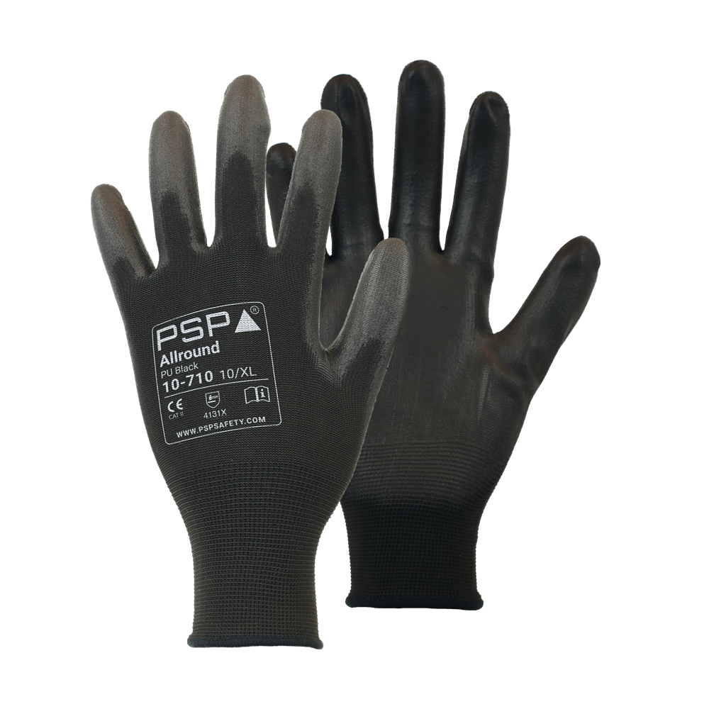 HANDSCHOENEN  PU FLEX ZWART M11 1/12/240