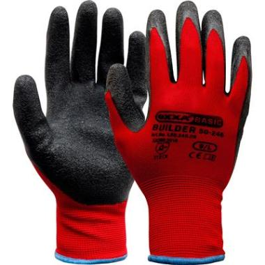 GANTS LATEX ROUGE 9 .1/12/240
